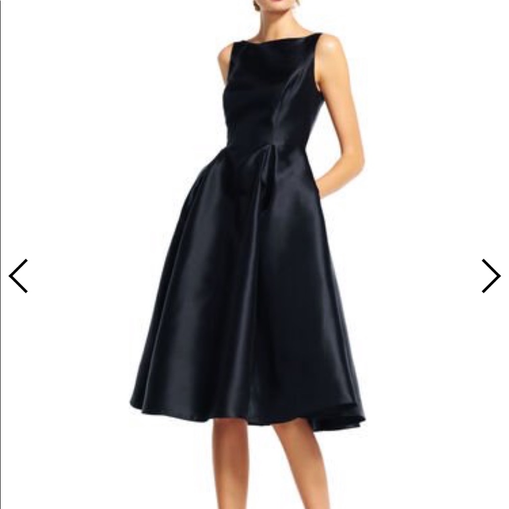 Adrianna Papell Sleeveless Mikado Fit and Flare